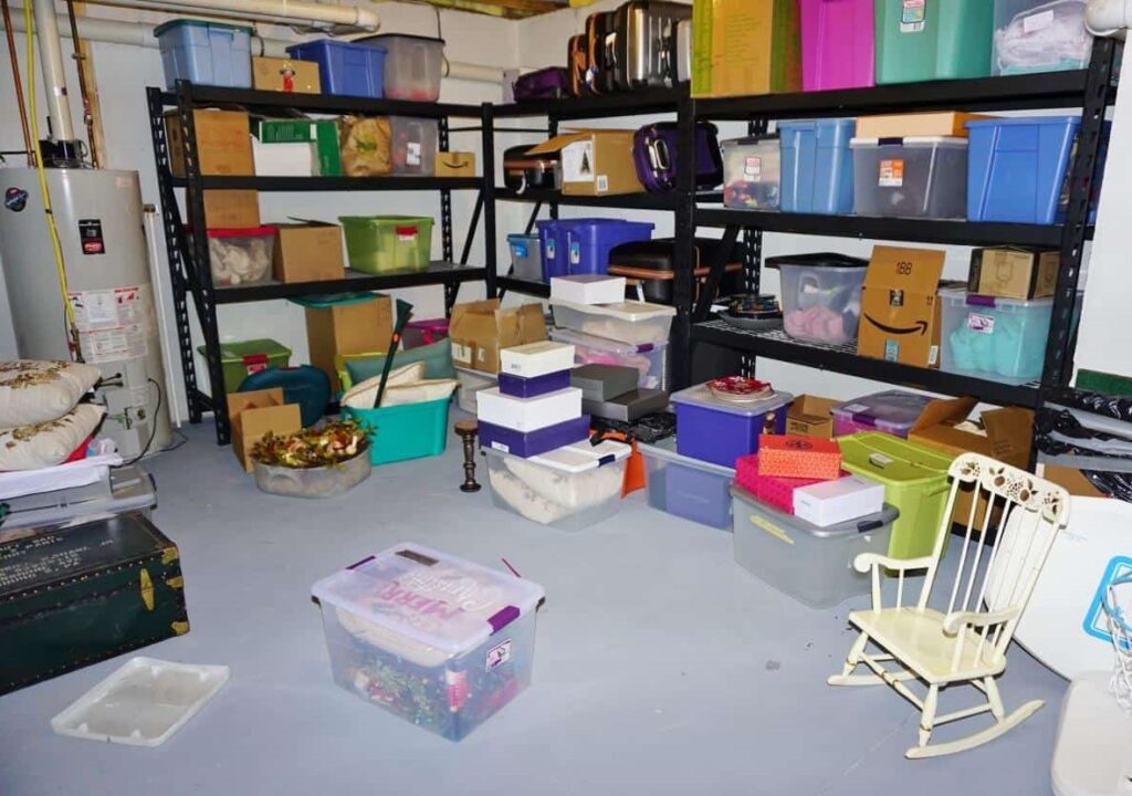 Declutter Your Basement